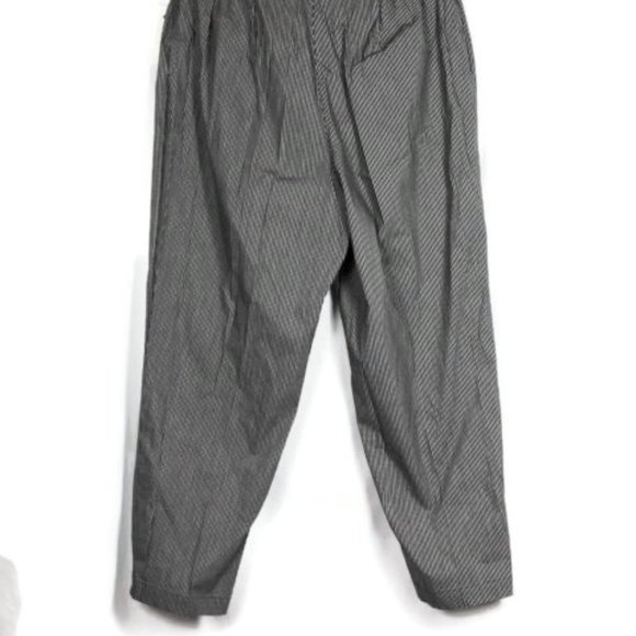 Emma James by Liz Claiborne Black White Check Women's Dress Pants 18W 044 - Picture 3 of 4